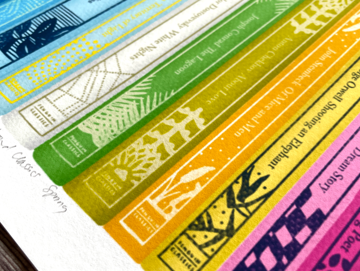 Shelf Life: The Book Spine as Decoration