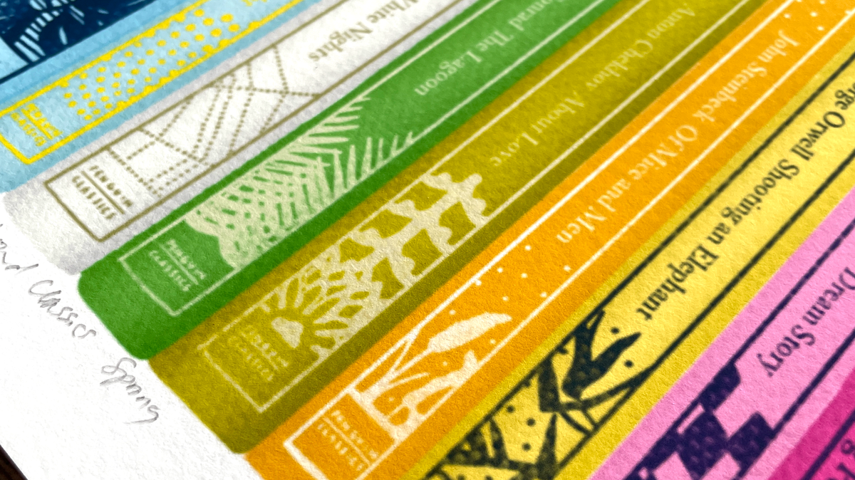 Shelf Life: The Book Spine as Decoration
