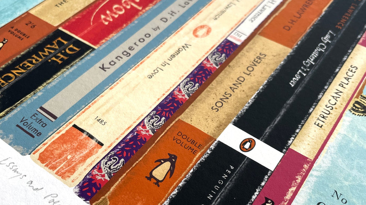Reading Sideways: A Short History of the Book Spine
