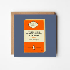 The Friend - blank greetings card