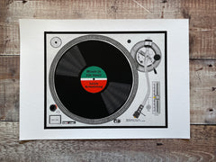 Music is life itself - limited-edition, giclee print