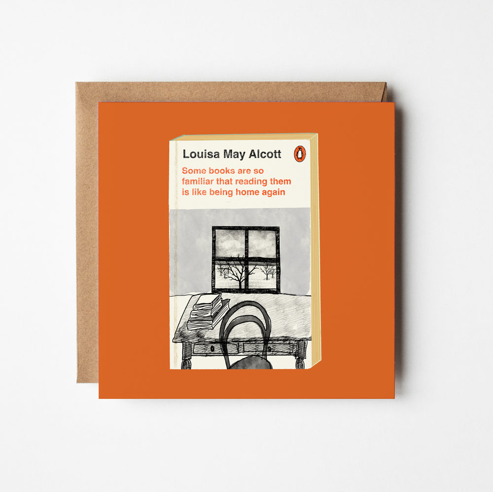 Home Again - blank greetings card
