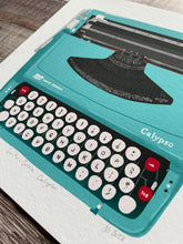 Load image into Gallery viewer, Smith-Corona Calypso Vintage Typewriter - limited-edition, giclee print
