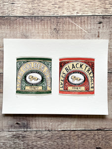 Treacle Tins, limited-edition, Giclee print