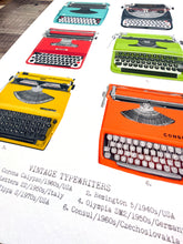 Load image into Gallery viewer, Vintage Typewriters - limited-edition, giclee print
