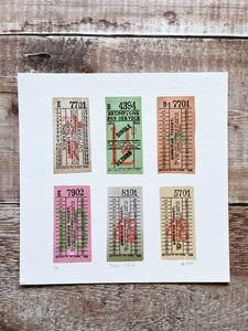 Ticket to Ride - limited-edition, giclee print
