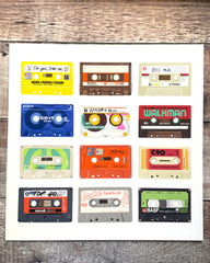 Mixtapes - limited-edition, giclee print