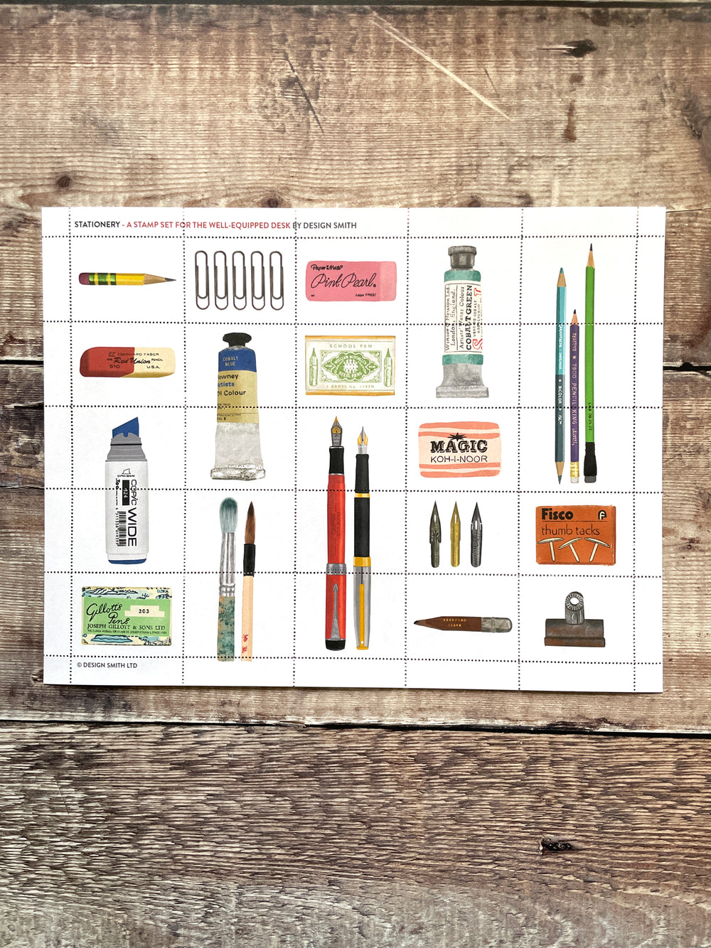 Stationery — Decorative Stamp Set