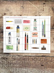 Stationery — Decorative Stamp Set