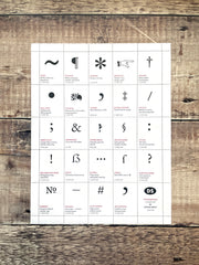 Typographica — Decorative Stamp Set