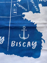Load image into Gallery viewer, The Shipping Forecast - tea towel
