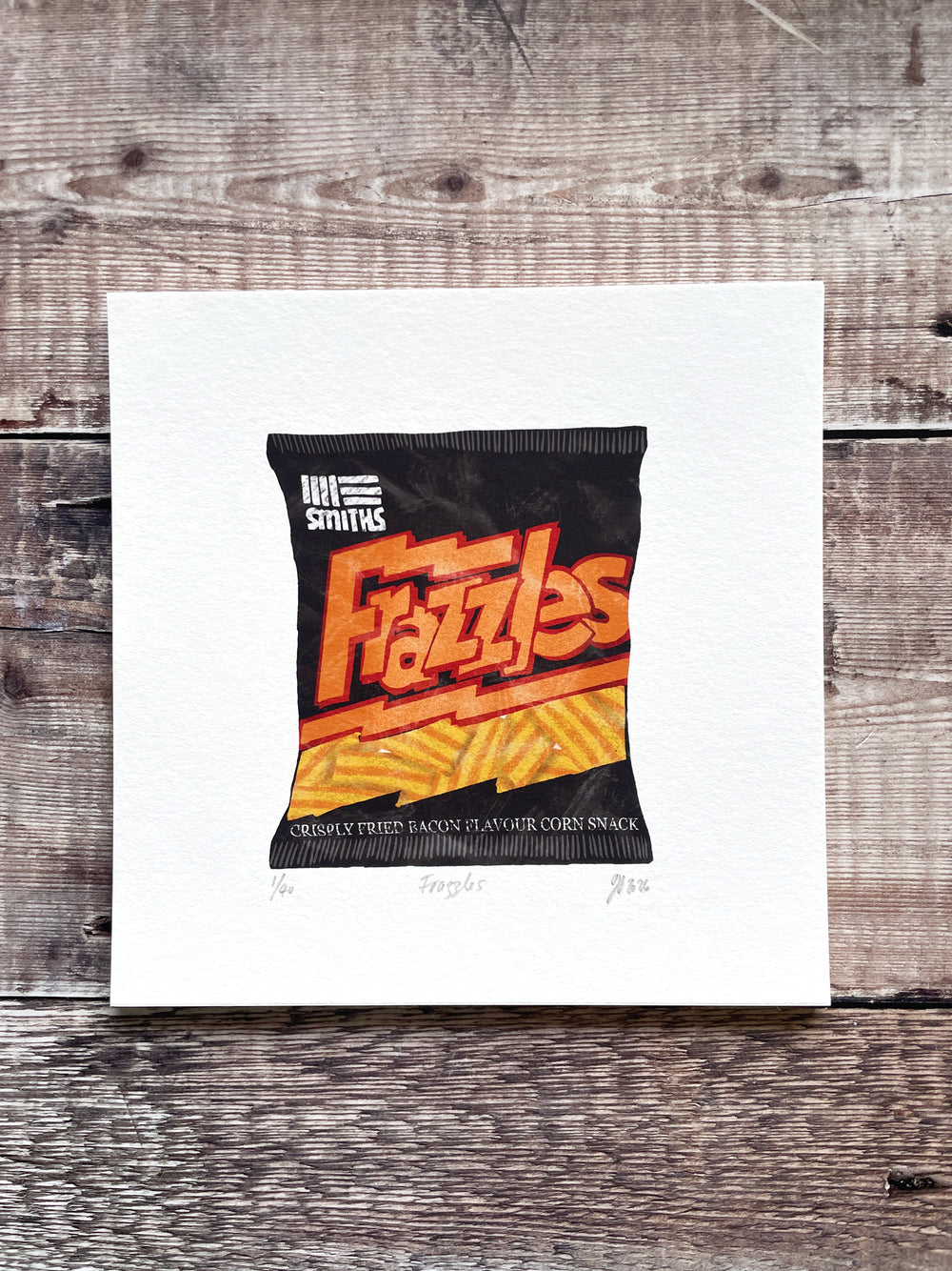 Frazzles — limited-edition, giclée print