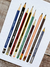Load image into Gallery viewer, The Pencil Collector - limited-edition, giclee print
