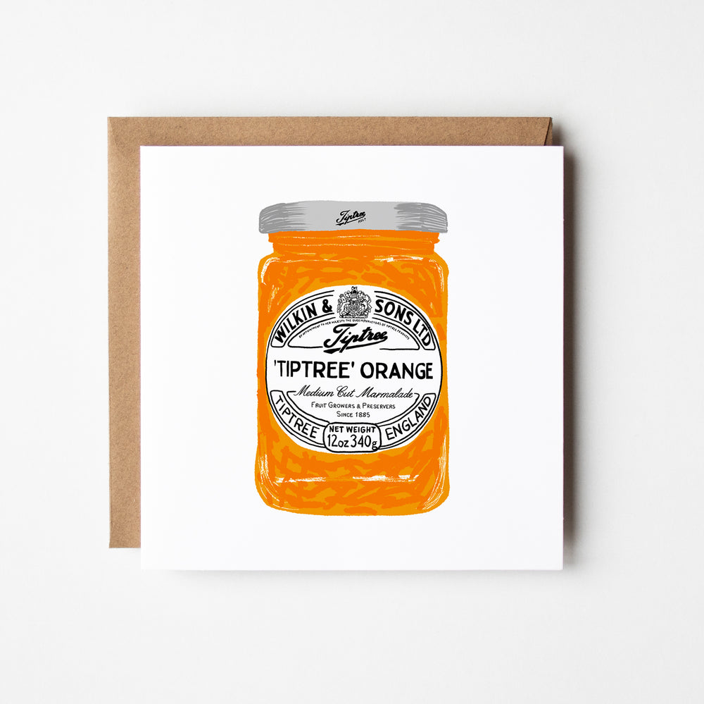 Marmalade - blank greetings card