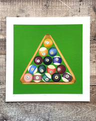 Pool - limited-edition, giclee print