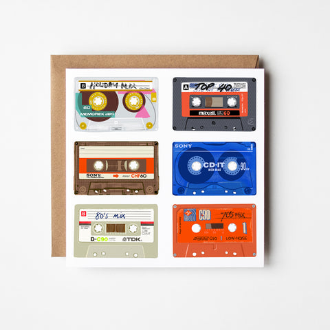 Tapes - blank greetings card