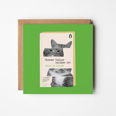 Tinker, Tailor, Soldier, Cat - blank greetings card