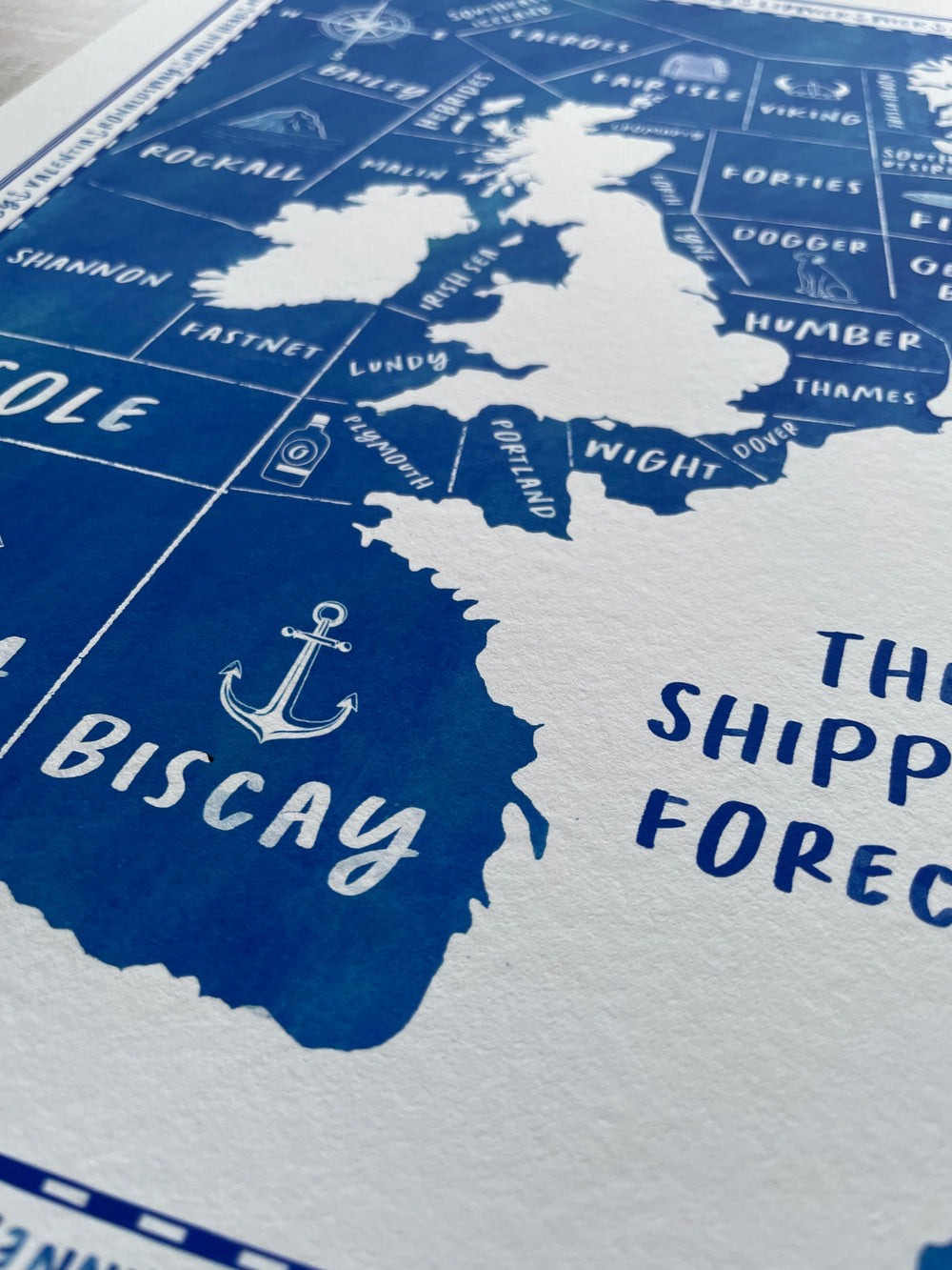 Shipping Forecast IV - limited-edition, giclee print