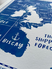 SHIPPING FORECAST IV, Limited-edition, giclee print